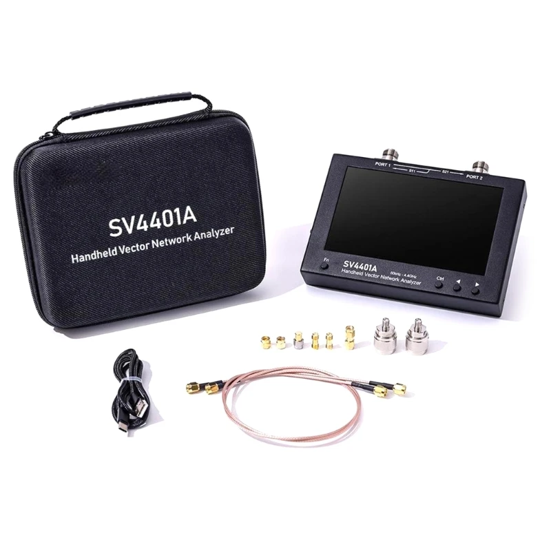 

M6CA SV4401A Networks Analyser 7inch Large Screen Display Antenna Analyzers Set 5 Kinds Frequencies Covering