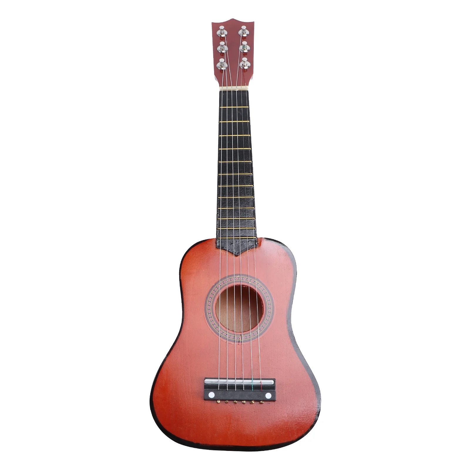 

21 Inch Beginner Acoustic Guitar Kids Folk Music Instrument 6 String Toy for Children Small Portable Practice Guitar for Kids