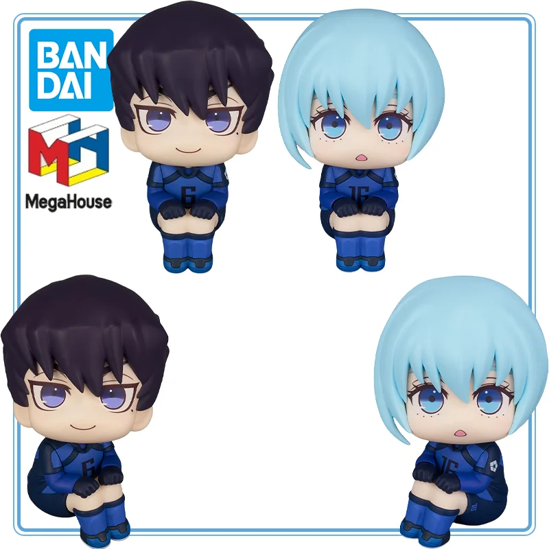 

BANDAI MegaHouse Original Look Up Blue Lock Karasu Tabito Hiori You Anime Cartoon Garage Kit Model Decoration Gifts Toys Model