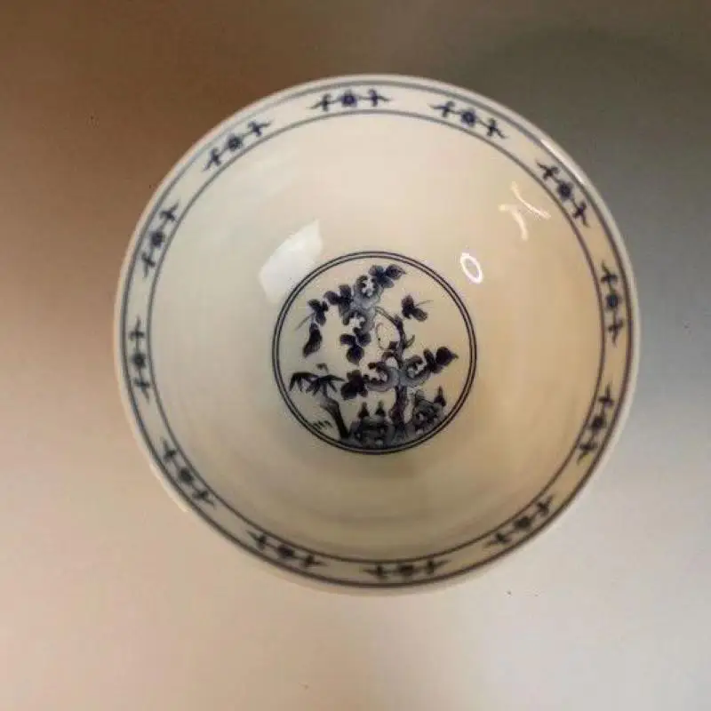 Chinese Antique Porcelain Colorful Flower Tea Bowl Design Bowls Collect New ﻿