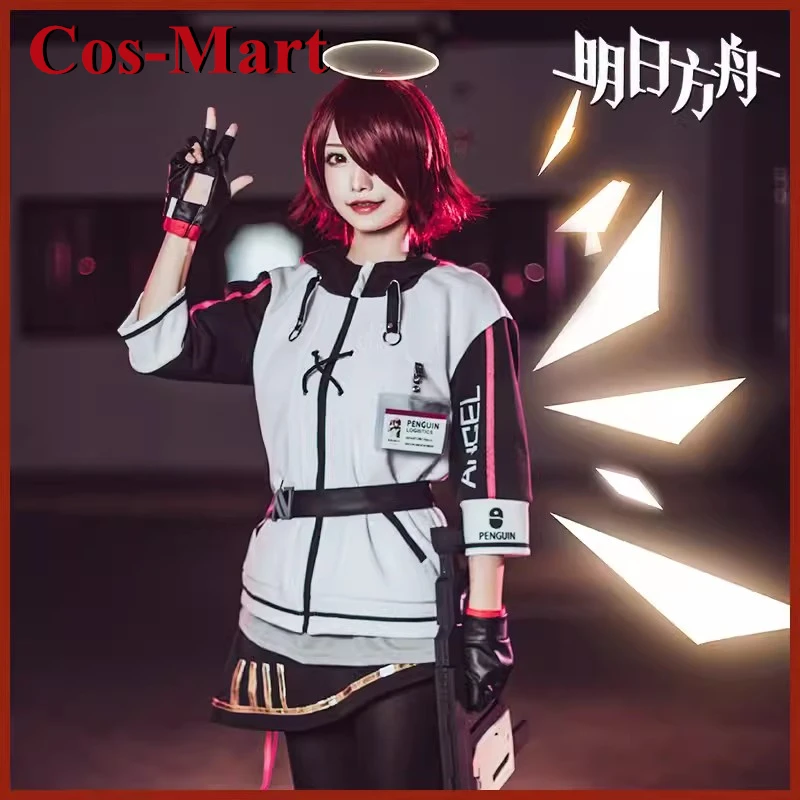 

Cos-Mart Game Arknights Exusiai Cosplay Costume Handsome Combat Uniforms Unisex Activity Party Role Play Clothing Custom-Make