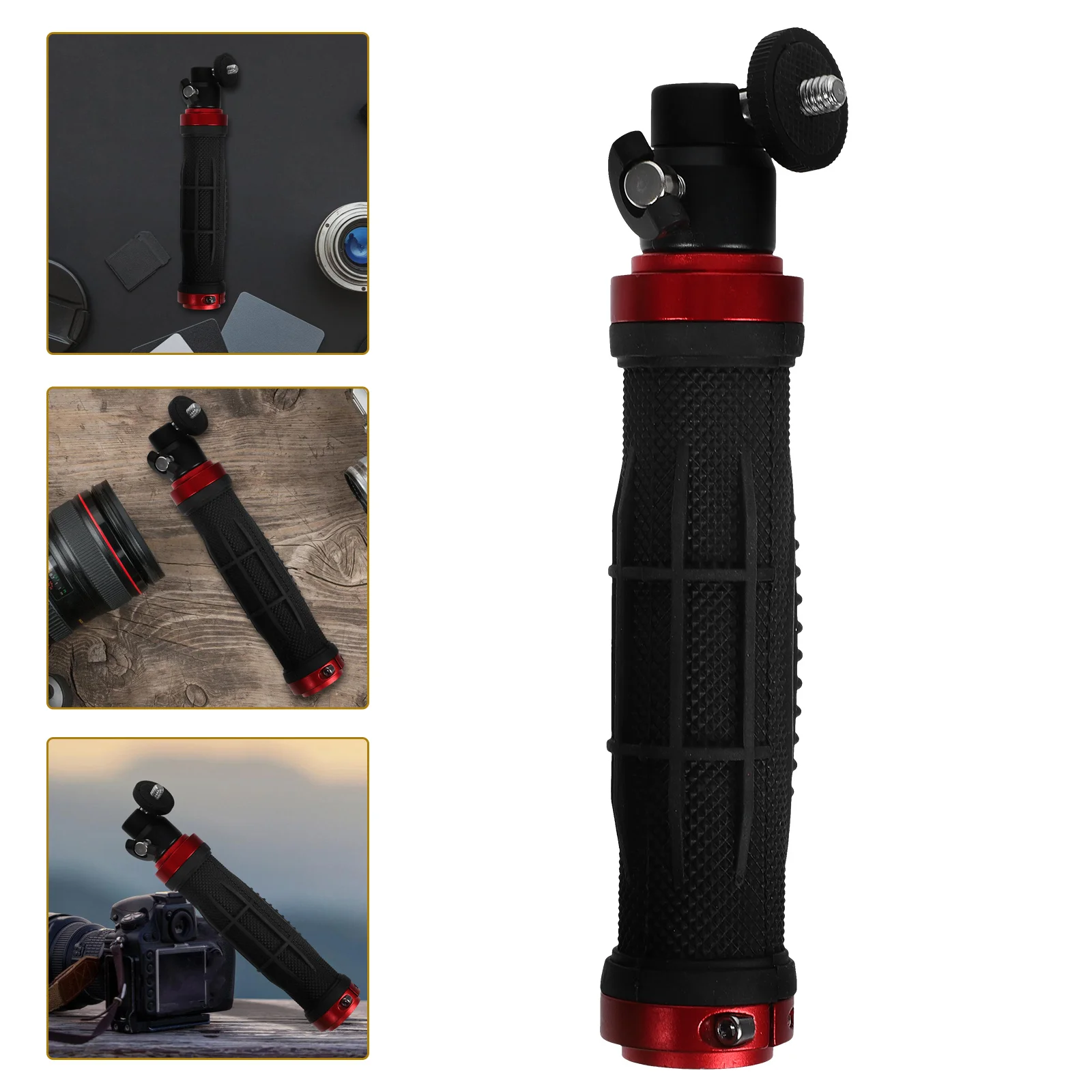 

Aluminum Video Stabilizer Lightweight Camera Handle Grip Nonslip Durable For Phone Dslr Digital Camera Stabilizer Outdoor Travel