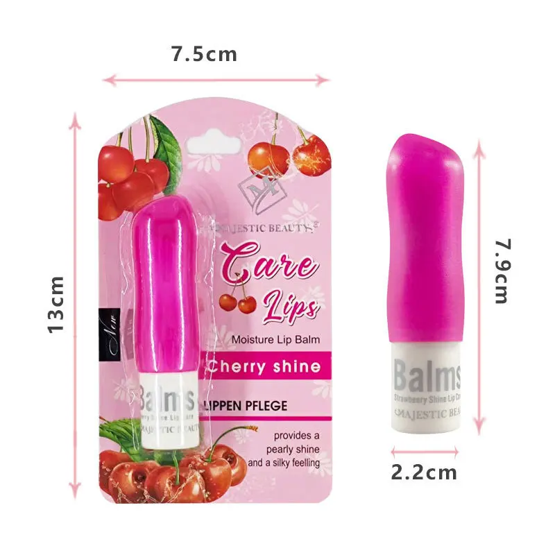 Bálsamo labial sabor a fruta hidratante reparación calmante hidratante Universal moda cambio de Color taza antiadherente maquillaje de belleza