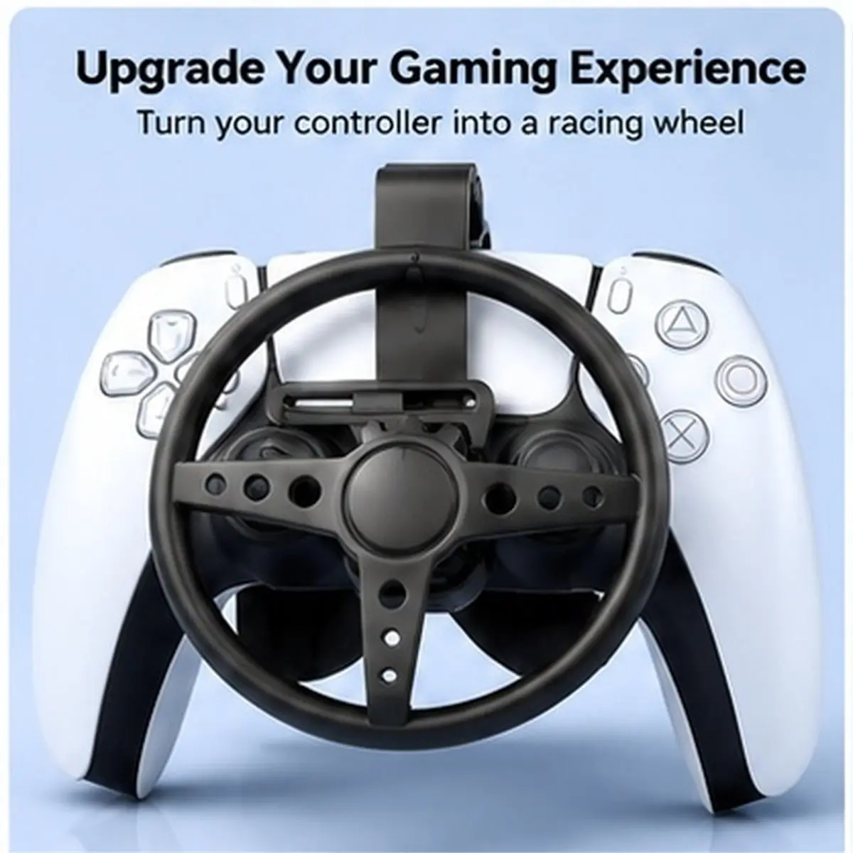 Universal Racing Steering Wheel Attachment for Controllers, Driving Simulator for Realistic Racing Gameplay, 1PC A