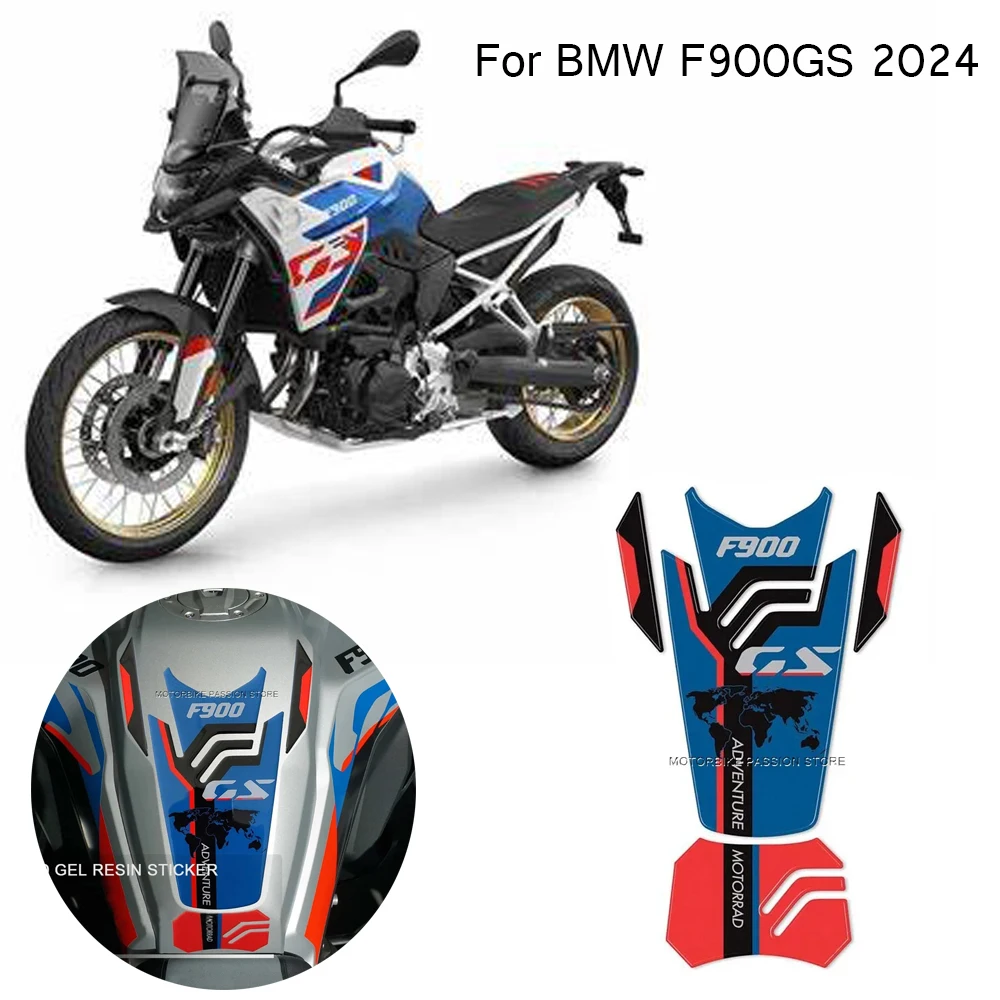 

3D Gel Resin Sticker Motorcycle Tank Pad Sticker f900gs Fuel Tank Pad Protection Sticker For BMW F900GS F900 GS f 900 gs 2024