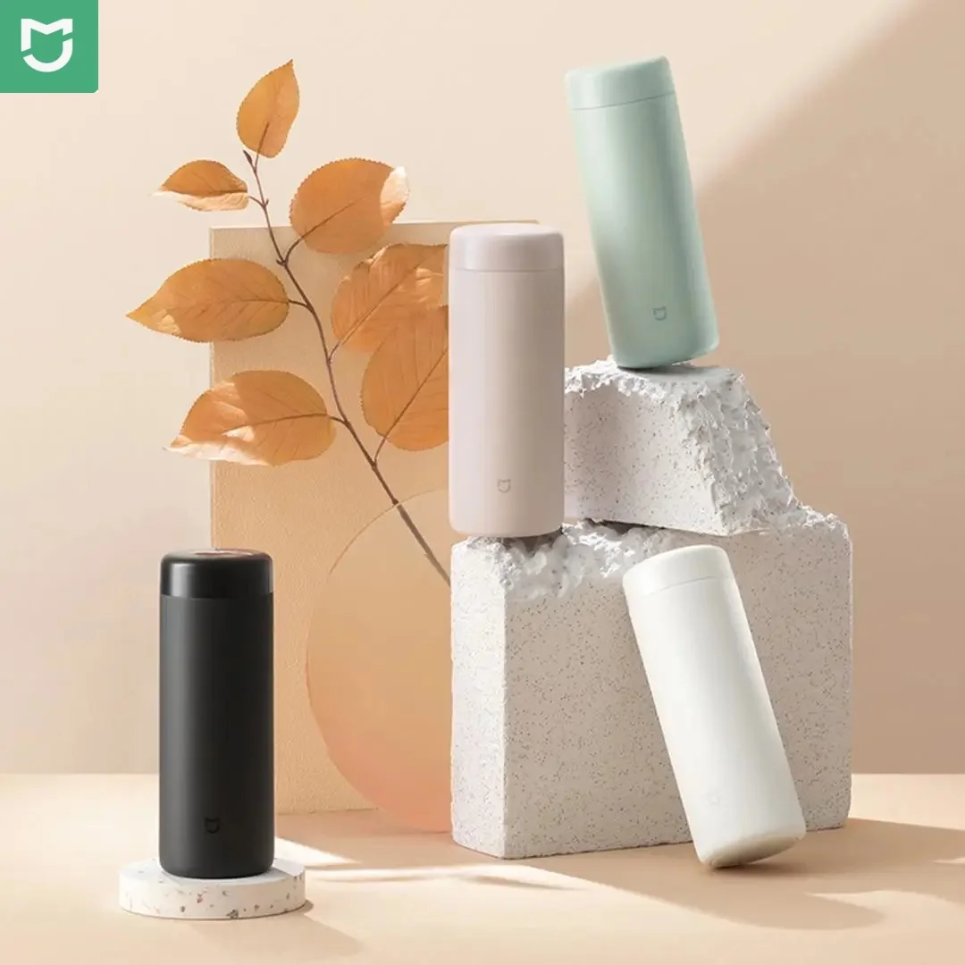 Xiaomi Mijia Thermos Cup 350ML Pocket Edition 316L Stainless Steel Water Bottle Cooling and Warming Children's Thermos Cup