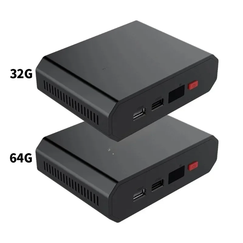 high-resolution video game console box 2.4G dual wireless controller gamepad TV 32G/64g 10000 emulator game player set