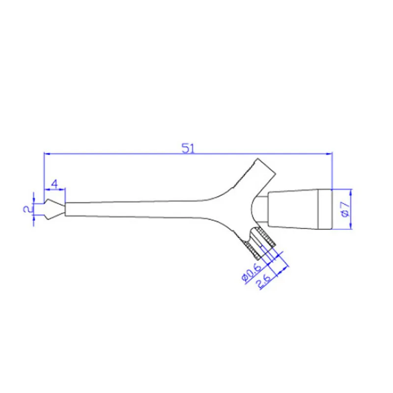 Multimeter Test Leads Cable 2mm Socket Miniature Quick IC Test Clip