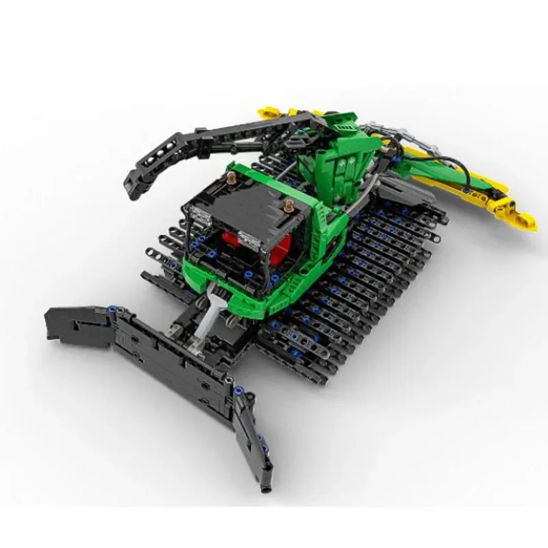 MOC-30686 Compatible con vehículo de orugas clásico para niños, modelo de costura, 1029 piezas, bloques de construcción, juguetes de cumpleaños y navidad, regalos