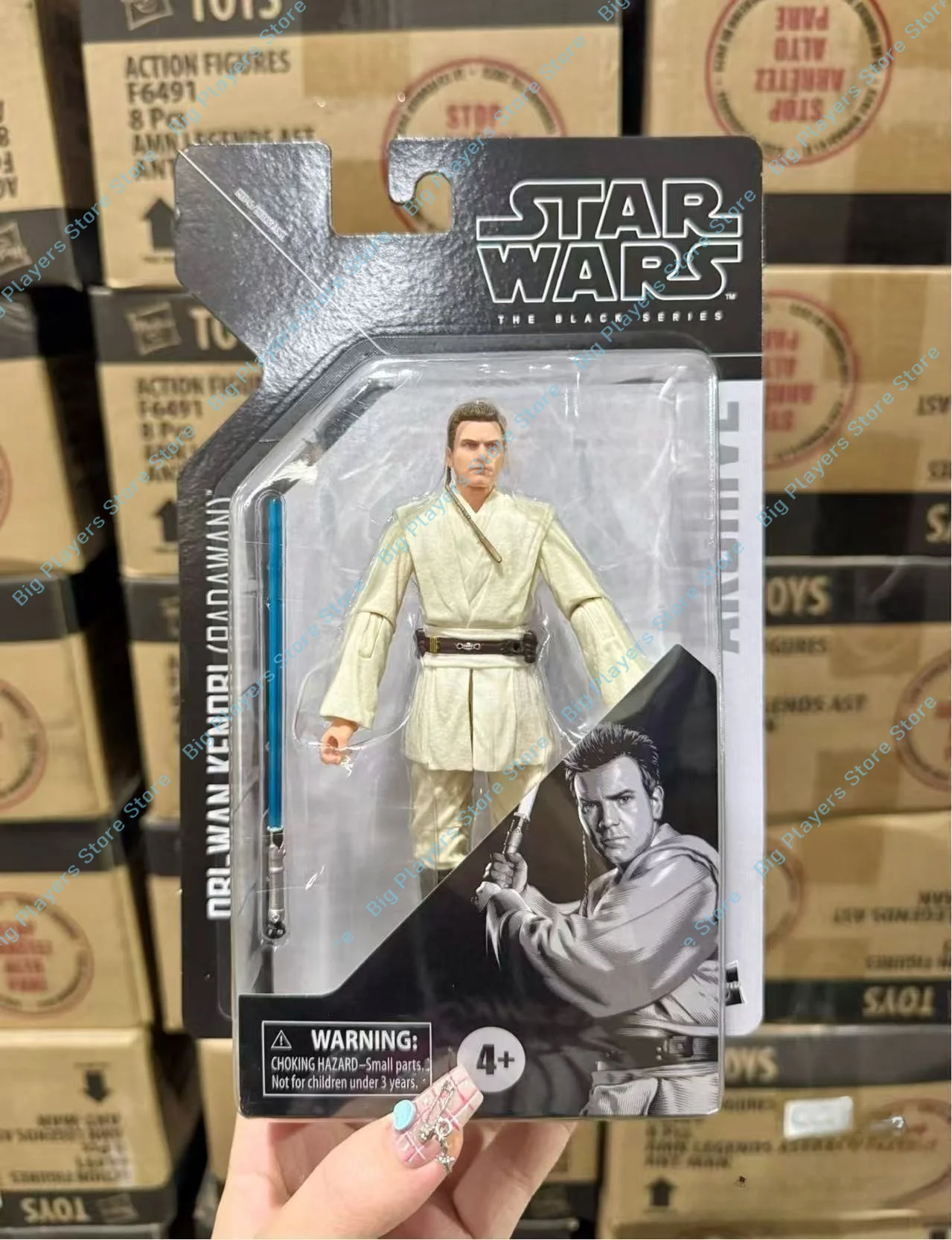 

In Stock Hasbro Star Wars Obi-Wan 6-inch Movable Model Toys