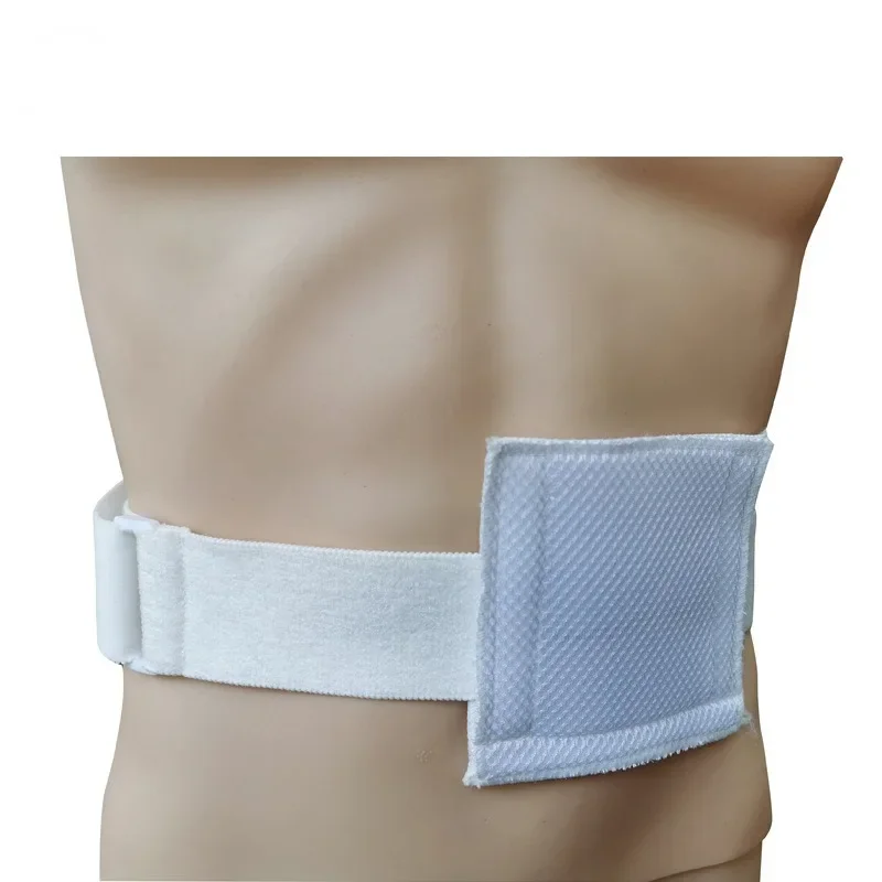 Adjustable PD Tube Holder Gastrostomy Catheter Fixing Strap Unisex Abdominal Peritoneal Dialysis Feeding Tube Protective Belt