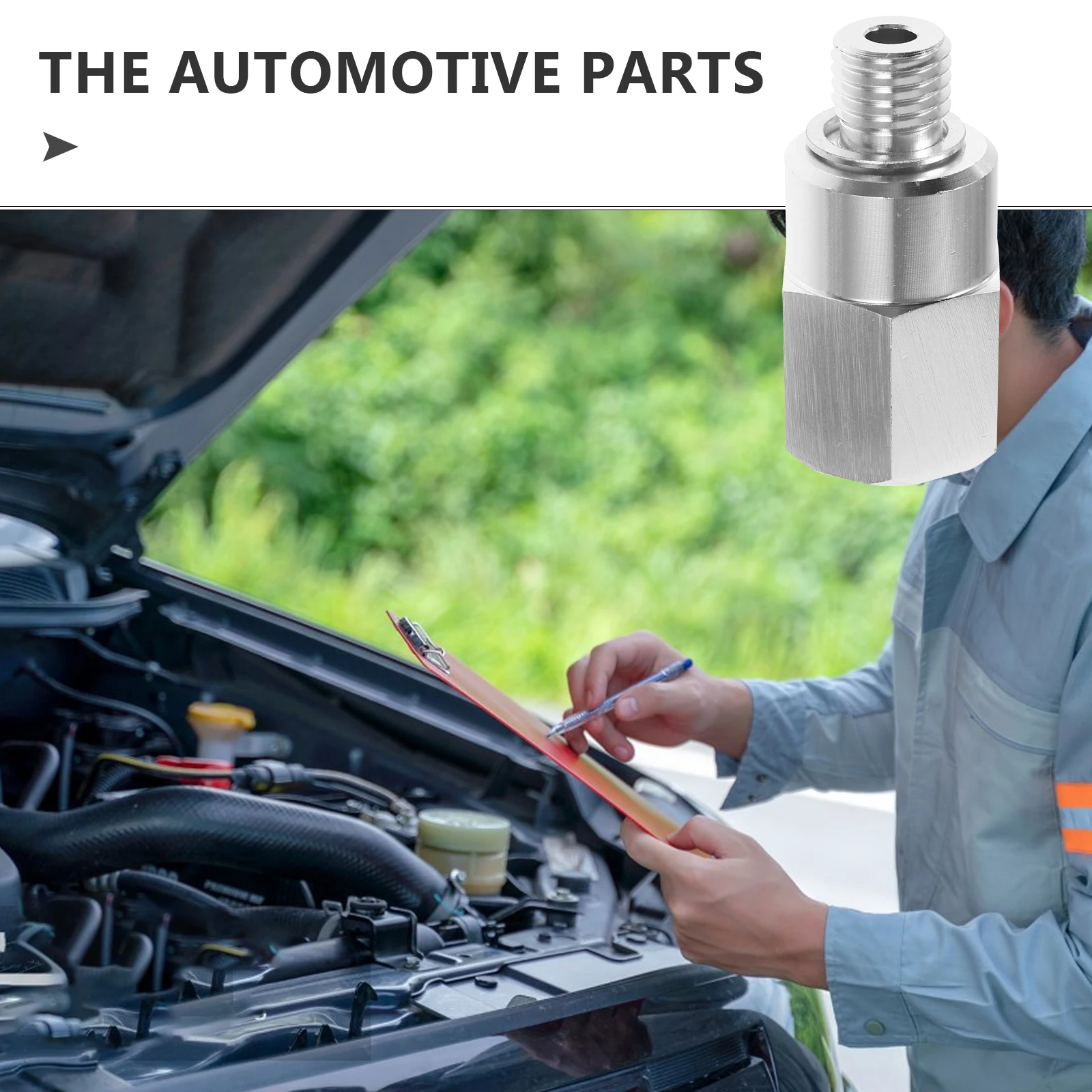 

Oil Pressure Sensor Adapter Durable Iron Material Automotive Coolant Temperature Car Parts Metal Gauge Easy Installation Wide