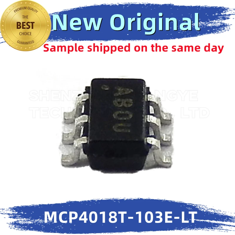 

5PCS/lot MCP4018T-103E-LT MCP4018T-103E Marking：AB** Integrated Chip 100%New And Original BOM matching