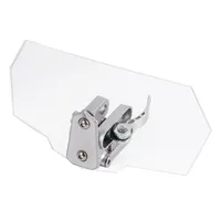 Parabrisas Universal ajustable para motocicleta, Deflector de viento