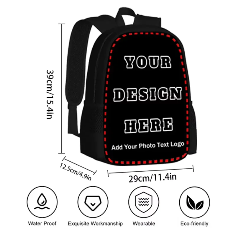 Cartoon Sau-sa-ge Par-ty Foo-dto-pia Rucksack mit Umhängetaschen, Bleistifttaschen für den Kindergarten, leichte Schultaschen für Kinder