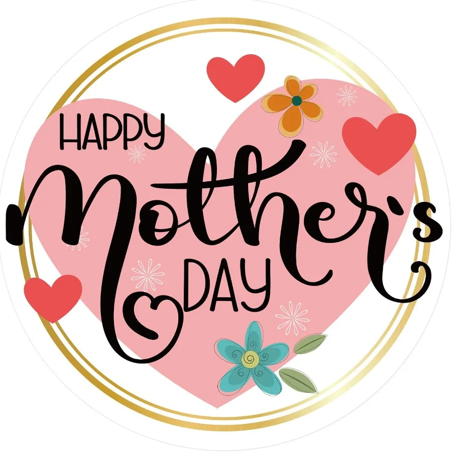 

36 шт., наклейки с днем матери, наклейки-1,5 дюйма, цветочные подарочные бирки на день матери, подарочные этикетки на день матери, наклейки на сельский дом