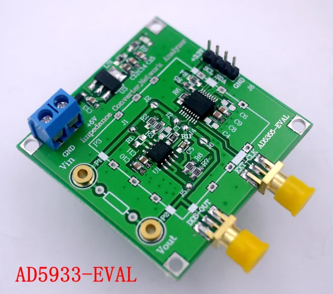 1pc AD5933 Impedance Converter Network Analyzer Module 1M Sampling Rate 12bit Resolution Measurement Resistance