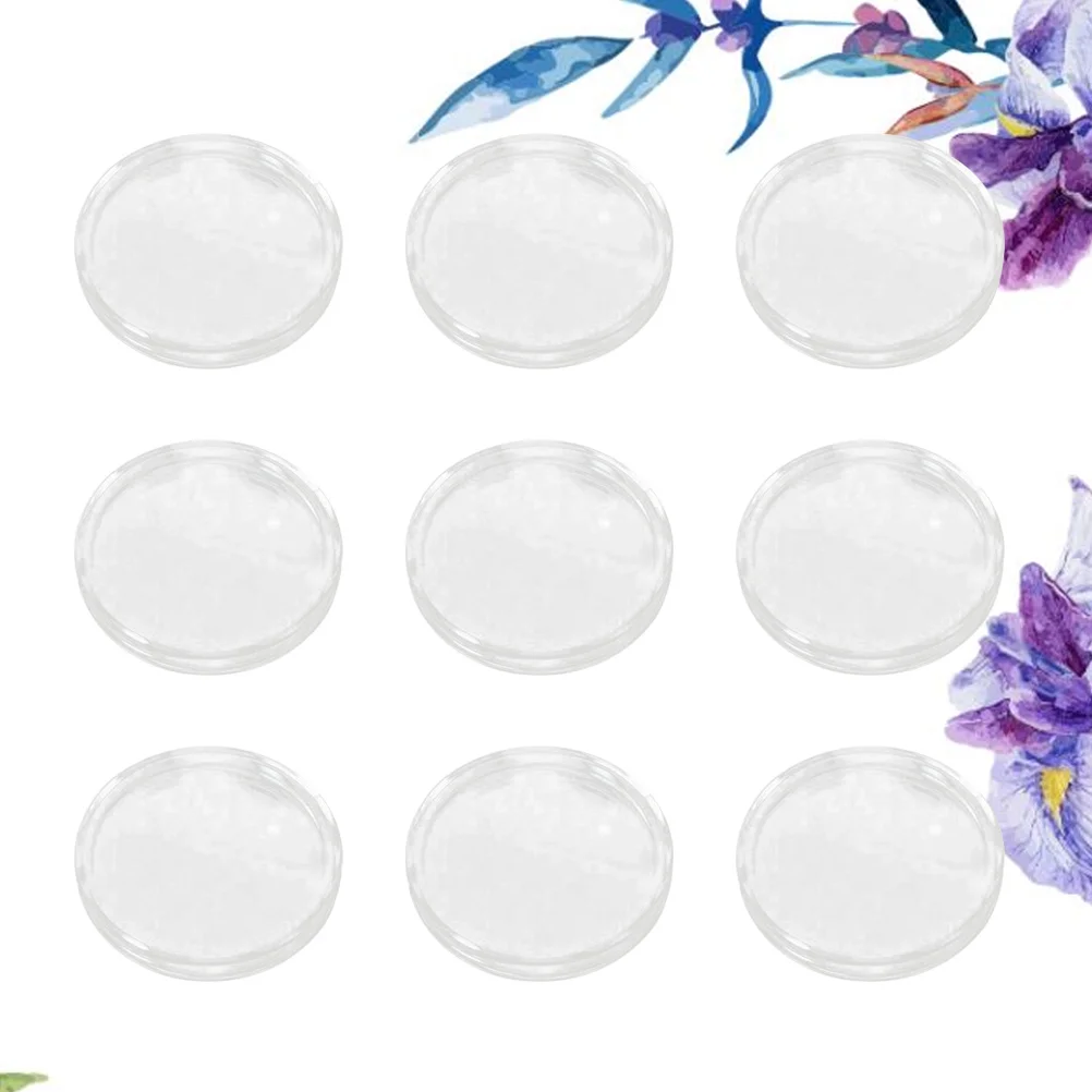 50 PCS Mini Coin Case Holder Coletando Suprimentos Coleção Armazenamento de Moedas Transparente