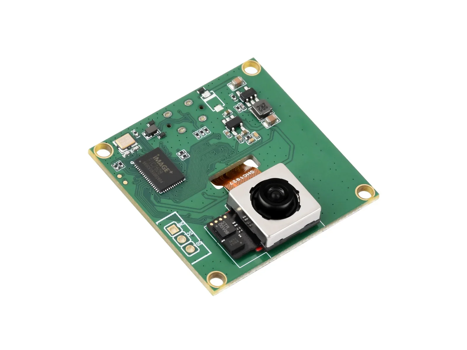 Waveshare IMX563 12MP OIS USB Camera (A), Autofocus, Dual-Axis Optical Image Stabilization (OIS), USB 2.0 Type-C Port