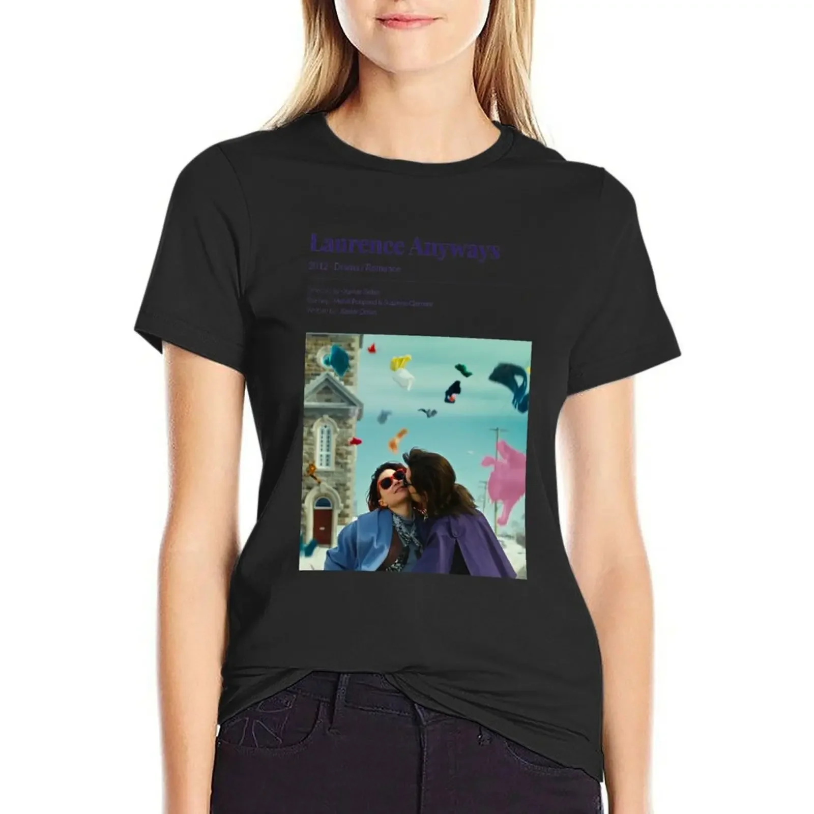 

Laurence Anyways (2012) Xavier Dolan Movie T-Shirt anime clothes korean fashion summer clothes quick-drying t shirt Women