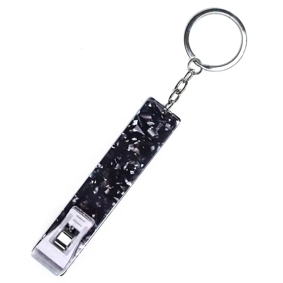 Wholesale Bling ATM Credit Card Grabbers Keychain Bank Card Pullers Acrylic Debit Card Puller Clip For Long Nails Design