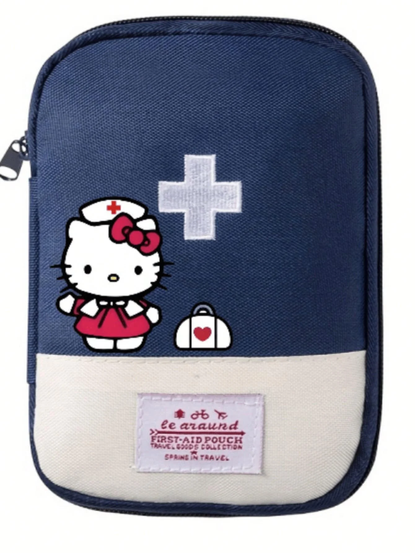 1 tragbare Erste-Hilfe-Tasche, Aufbewahrungstasche für Outdoor-Camping, Wandern, Zuhause und Schule, unverzichtbar für den Überlebensbedarf – Detail 4
