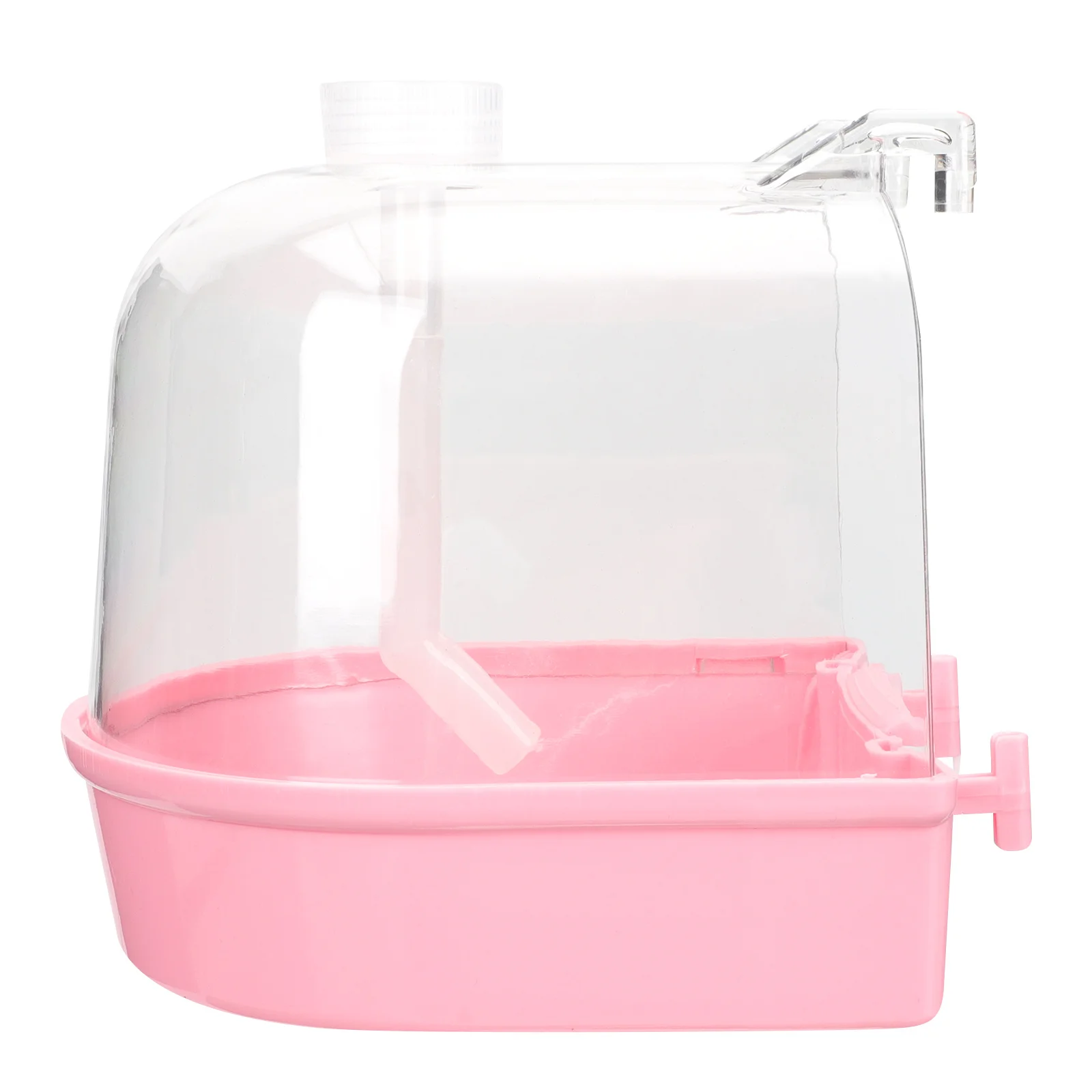 1 مجموعة الببغاء حمام صندوق قابلة لإعادة الاستخدام الطيور حوض الاستحمام للببغاوات الصغيرة العصافير الببغاء Lovebird حمام مكعب الطيور توريد رعاية الحيوانات الأليفة #1