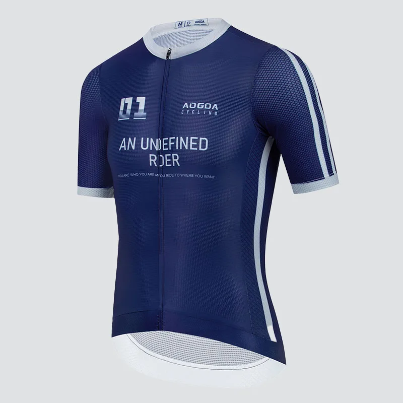 Aogda Pro Air Cycling Jersey Men,Lightweight Breathable Bike Jersey,Short Sleeve Cycling Shirts,Bicycle Clothing