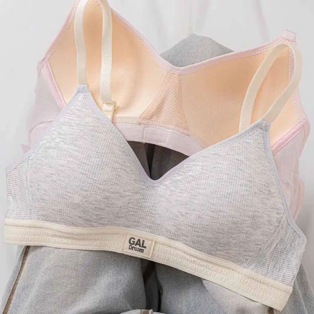 حمالة صدر لاسلكية قابلة للتنفس ومضادة للصدمات على شكل حرف V ومضادة للترهل للنساء والطلاب والمراهقين حمالة صدر رافعة للفتيات #3