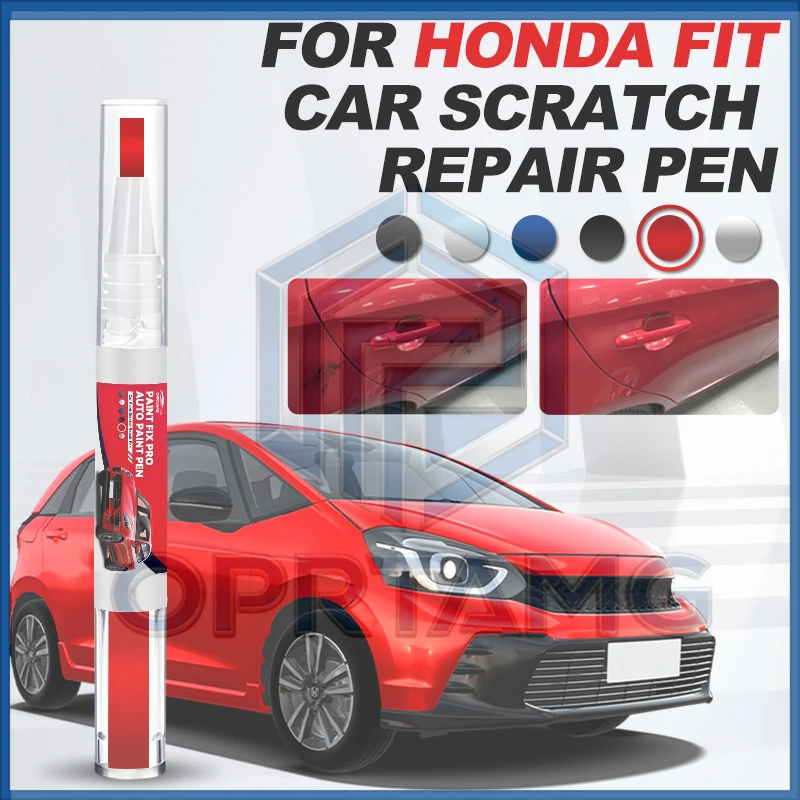 

Автомобильные инструменты и аксессуары для Honda Fit: Карандаш для ремонта лакокрасочного покрытия, средство для удаления царапин, DIY аксессуары для авто, белый NH883P, NH909P, красный