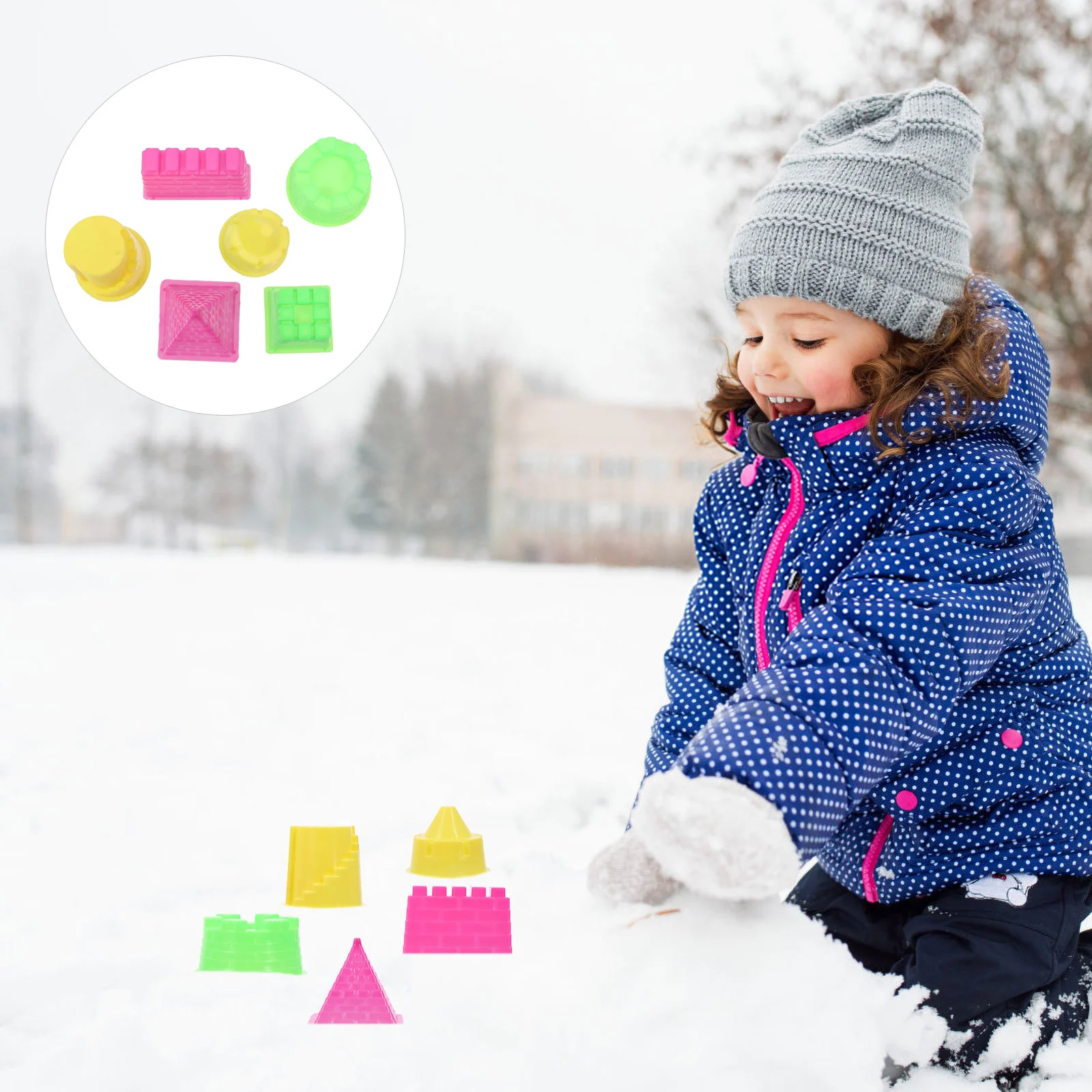 30 個城モデルセットおもちゃ子供ビーチ遊び砂のおもちゃ浚渫ツールポータブル軽量クリエイティブ楽しいランダムカラー