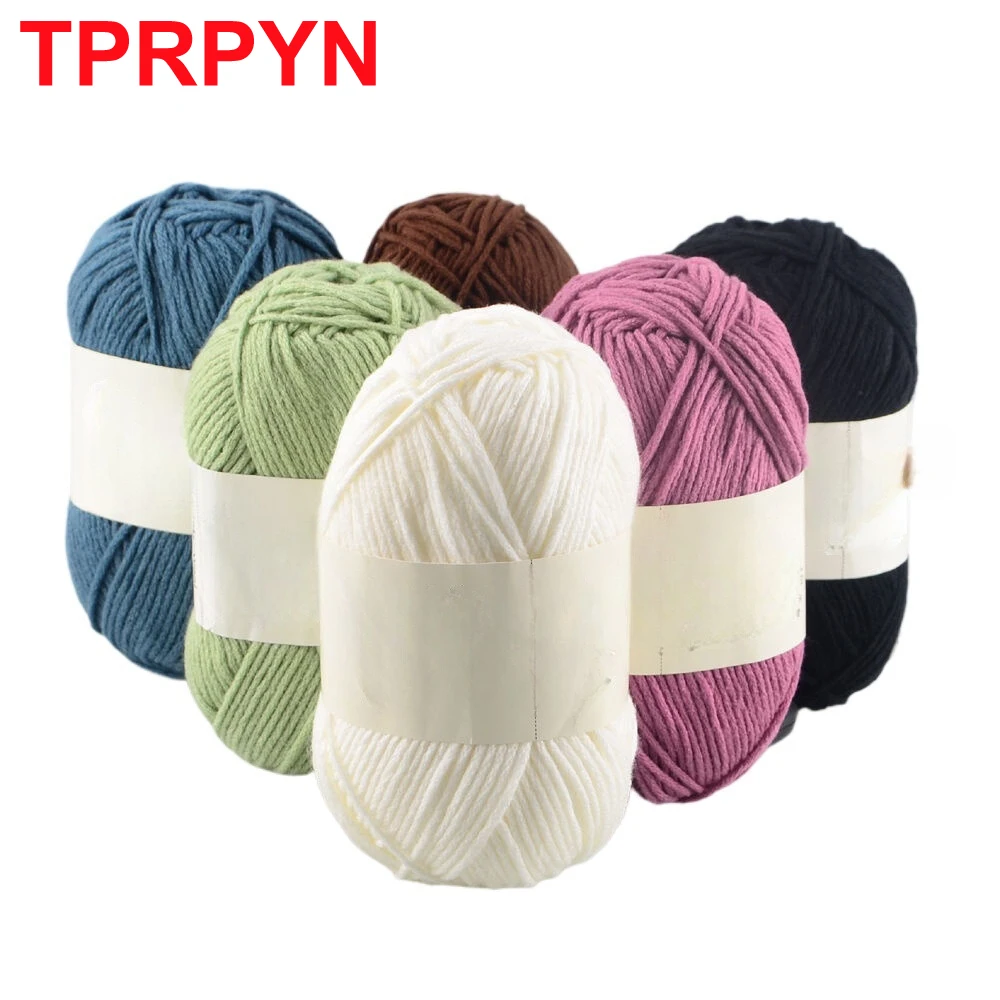 1Pc 100g Haken 100% Acryl Garen Voor hand breien Gehaakte garen om DIY Lijn handmke draden 200M 7874inch - afbeelding 2