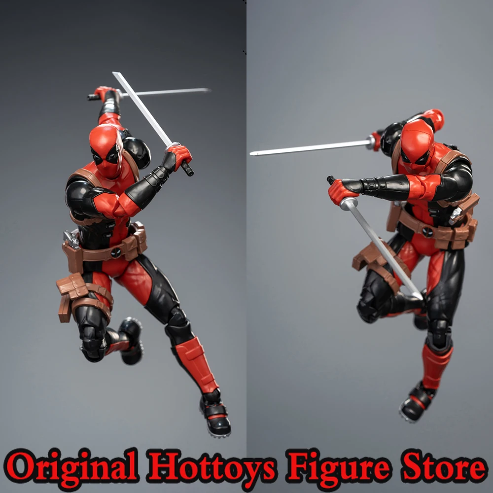

In Stock FondJoy 1/12 Scale Male Soldier Assembly Deadpool Mutant Person Full Set About 15.5cm Action Figure Model Collection