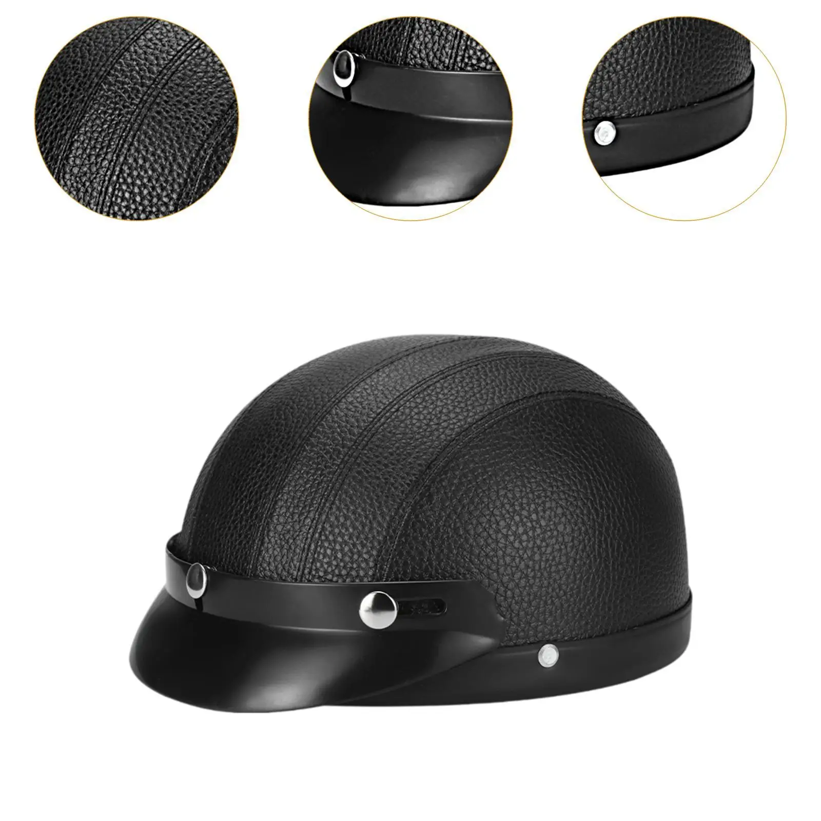 Outdoor Cycling Helmet Lightweight Half Shell Design Breathable Bike Helmet for Road Mountain Bicycle Activities