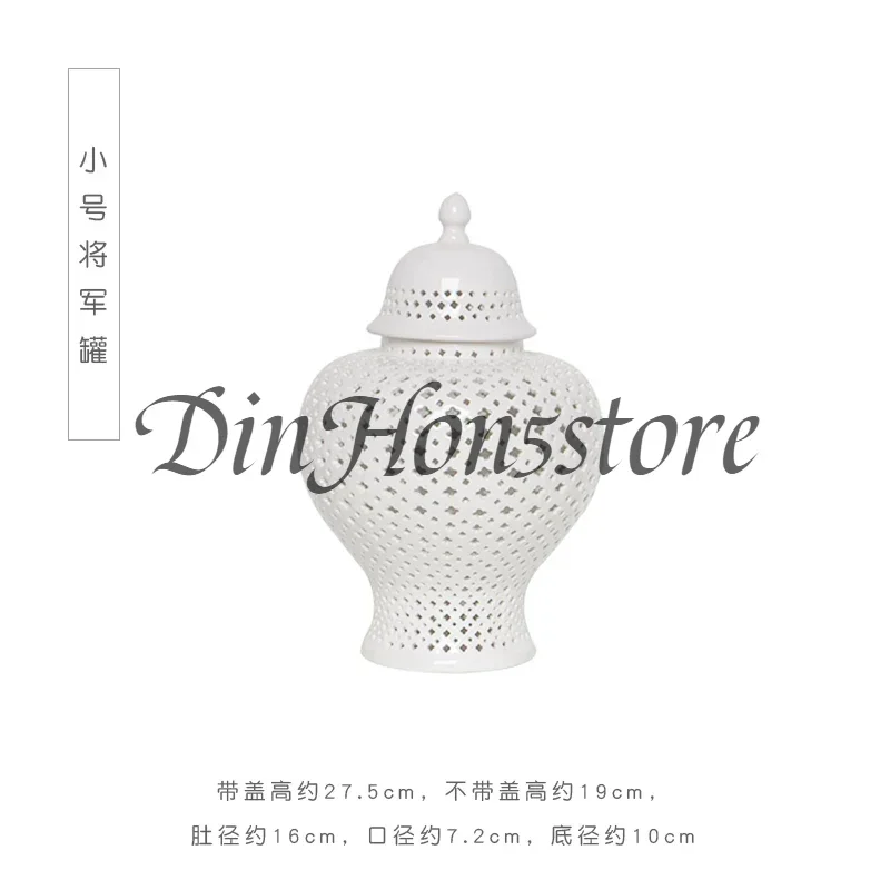Modern Nordic style ceramic vase home creative art decoration soft decoration flower ware