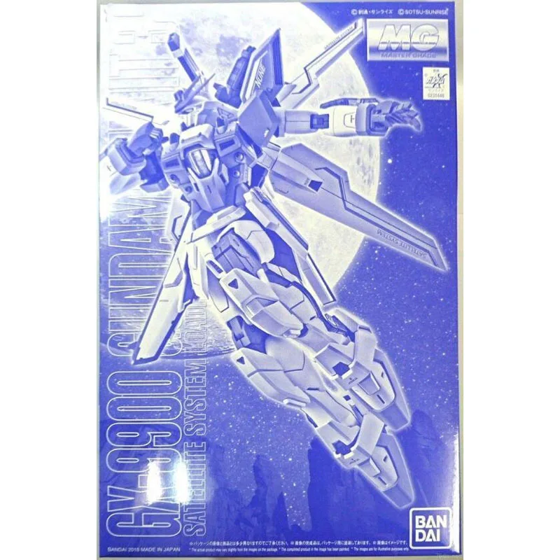 بانداي الأصلي MG Gundam X GX-9900 1/100 أنيمي عمل الشكل التجمع نموذج اللعب تحصيل نموذج الحلي هدايا للأطفال