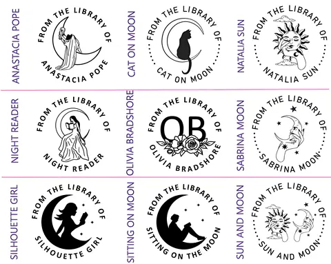 8 best sales स्टाम्प लोगो - №1