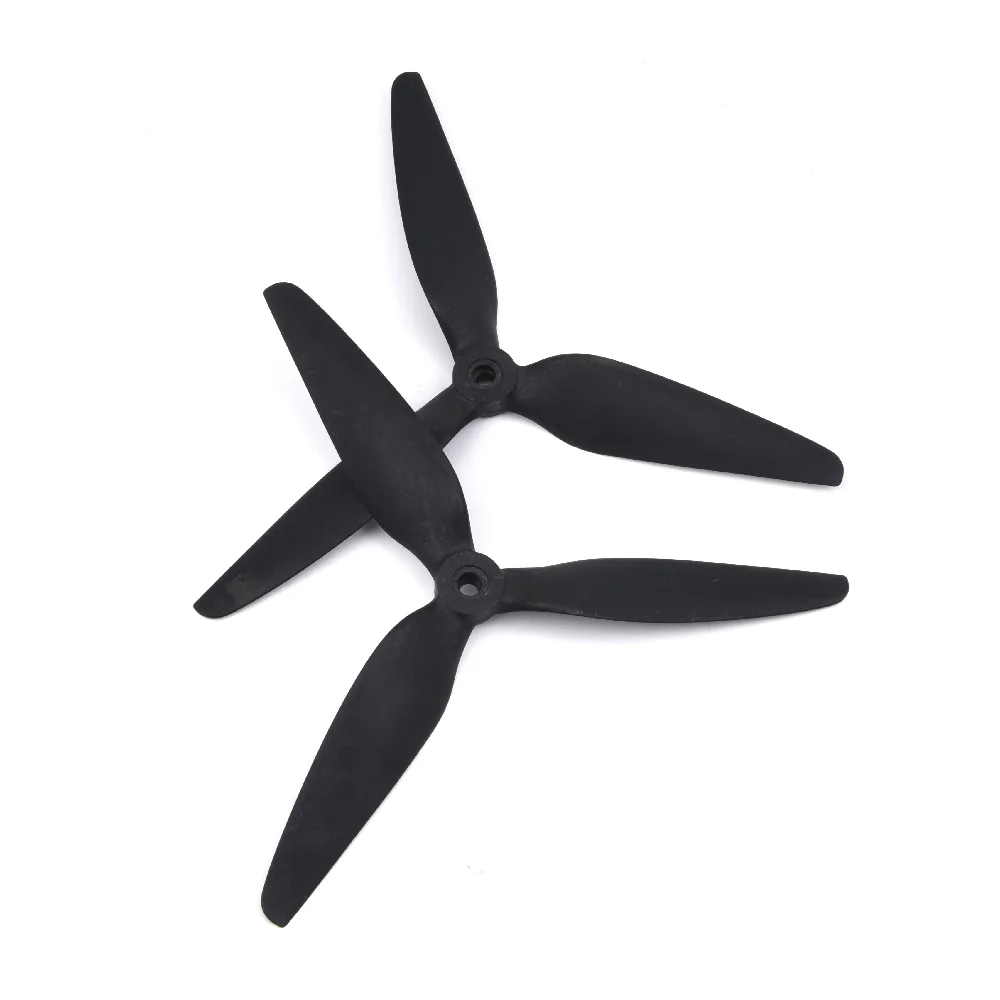 2/4/6 Pairs HQProp 8x4.5x3 8045 8inch CW CCW 3 blade/tri-blade Black-Glass Fiber Reinforced Nylon Propeller FPV Prop