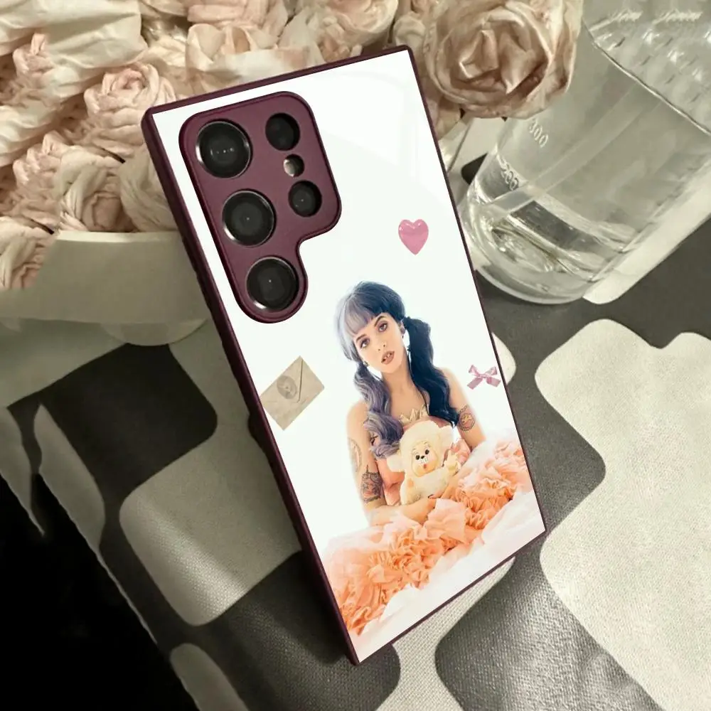 Girl Singer Melanie Martinez Phone Case for Samsung Galaxy S26 S25 S24 S23 S22 S20 Fe S21 Edge Plus Ultra Glass Cover