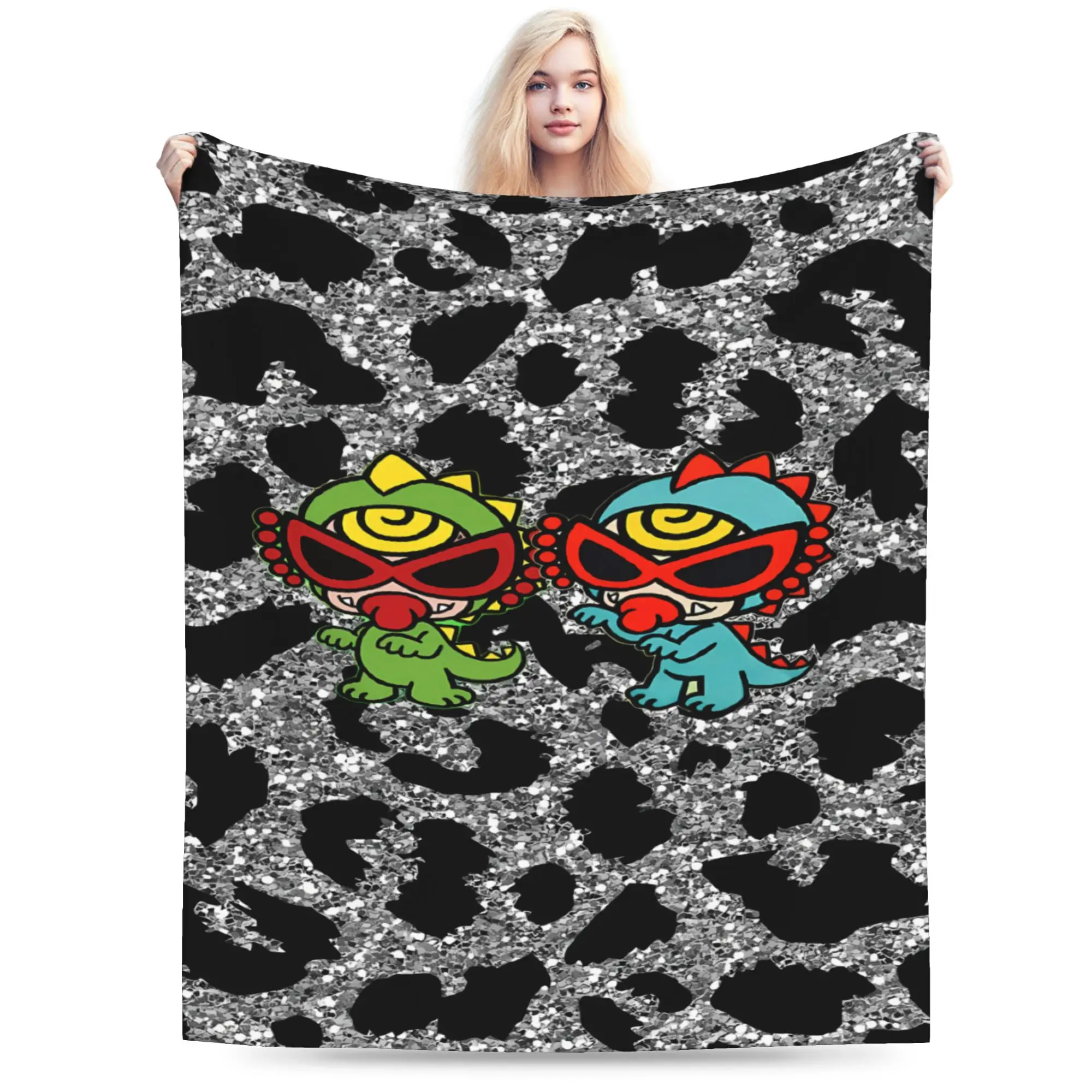 H-Hysteric-s M-Mini Flannel Blanket Winter  Soft Throw Blanket for Boy Girl Couch Bed Novelty Bedspread Sofa Bed Cover
