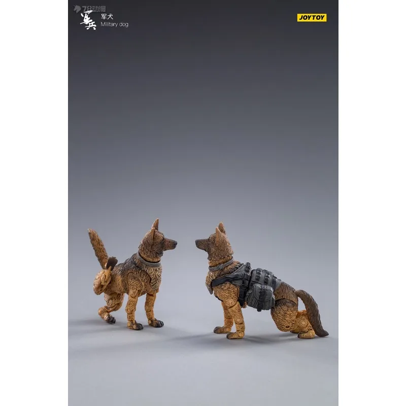 JOYTOY Oryginalny 1/18 gotowy produkt ruchome żołnierze Seria Mobilny pies wojskowy Figurka Model Zabawki Model Prezenty Dla chłopców