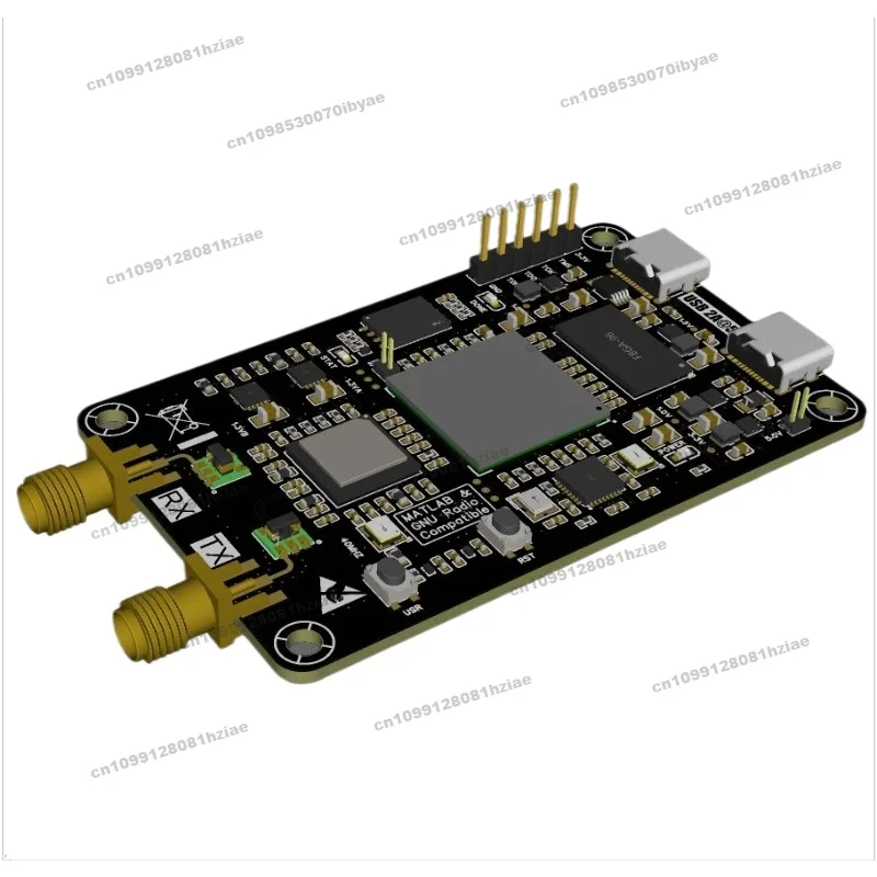 

Плата для разработки программно-определяемого радиооборудования NanoSDR, совместимая с PlutoSDR, на базе ZYNQ7010 AD9363