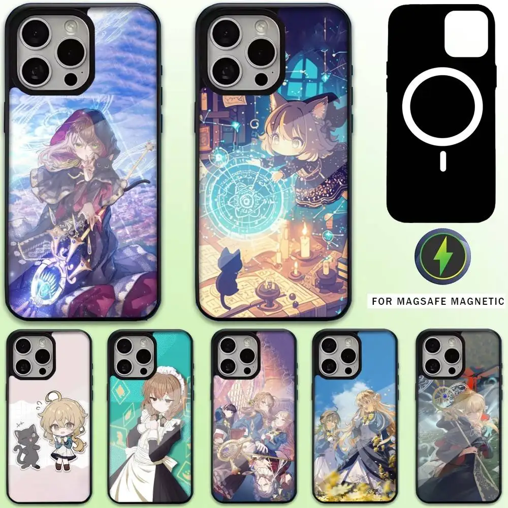 

S-Secrets Of The Silent Witch Phone Case For iPhone17,16,15,14,13,12,11 Plus,Pro Max Magnetic For Magsafe Wireless Charging