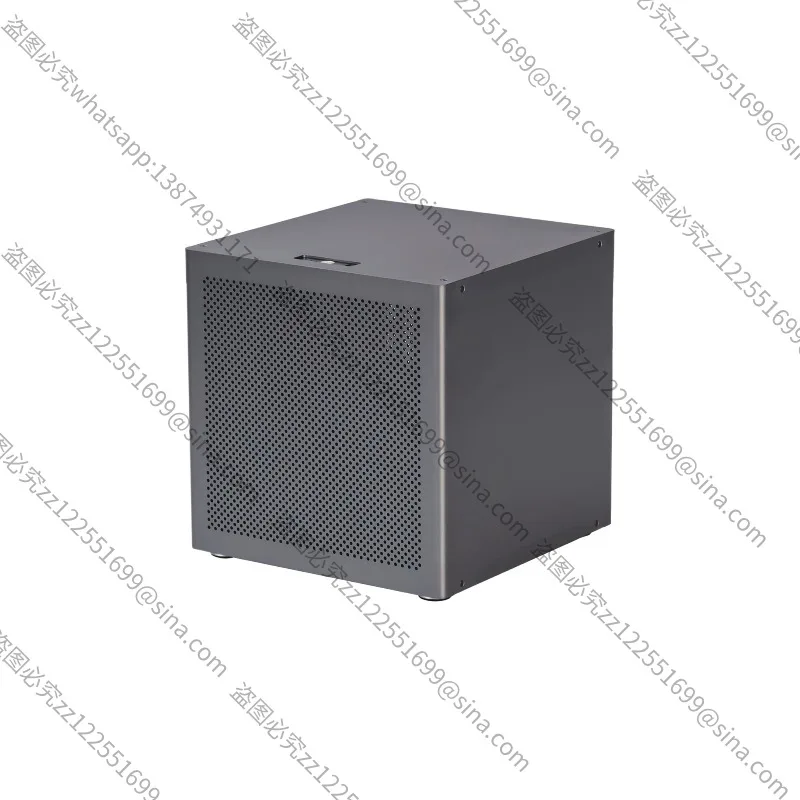 Suitable for Auriga 6-disc NAS Chassis 2mm Anode Aluminum MATX Main Board ATX Power Supply