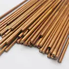 12Pcs 80cm 84cm 90cm Bamboo Arrow Shaft OD 7.5mm 8.0mm 8.5mm Self Nock Handmade Arrow DIY Aroow Shooting Archery