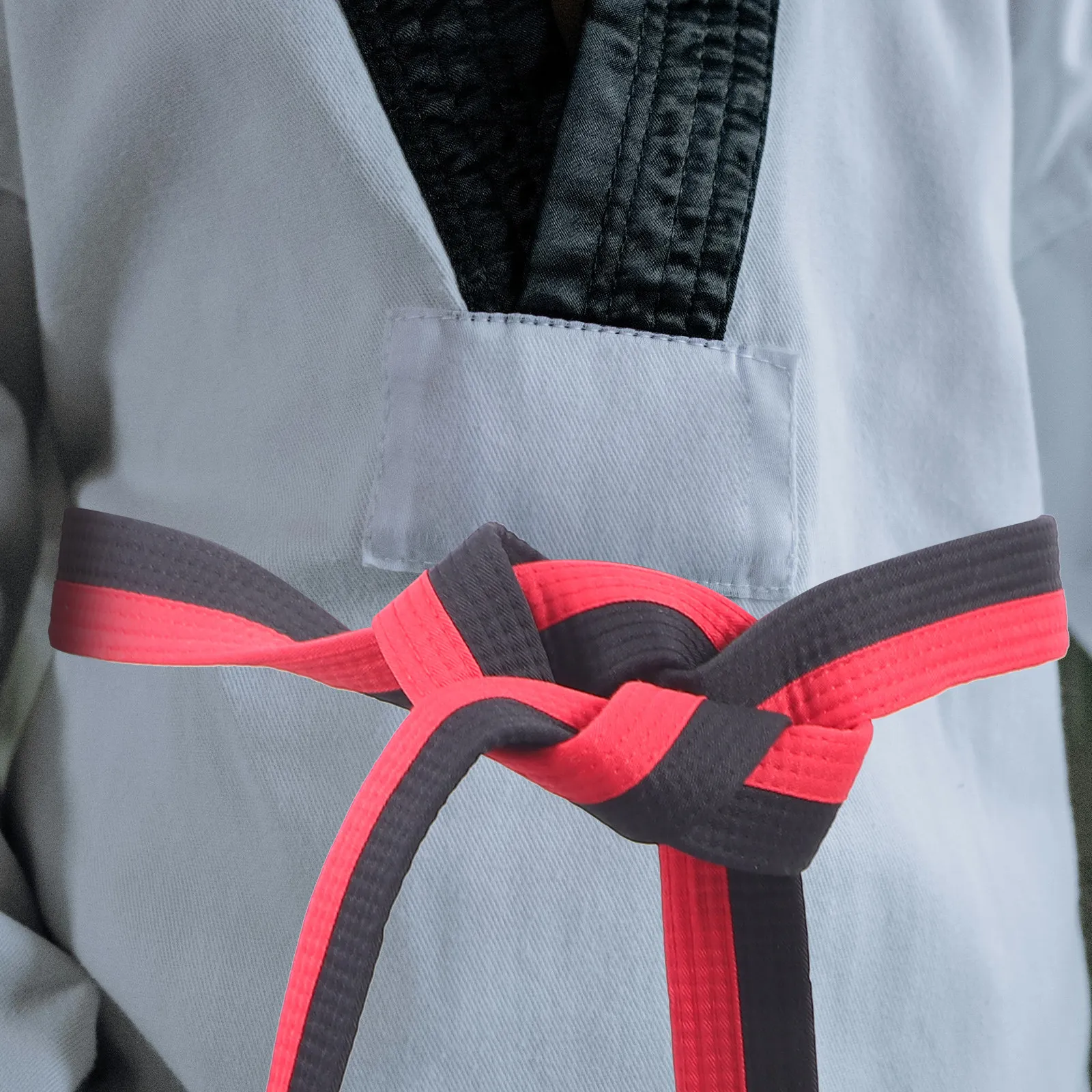 

Martial Art Belt 1 Piece Heavy Duty Karate Waistband Suitable for Taekwondo Jujitsu Lightweight Portable Comfortable Stretchable