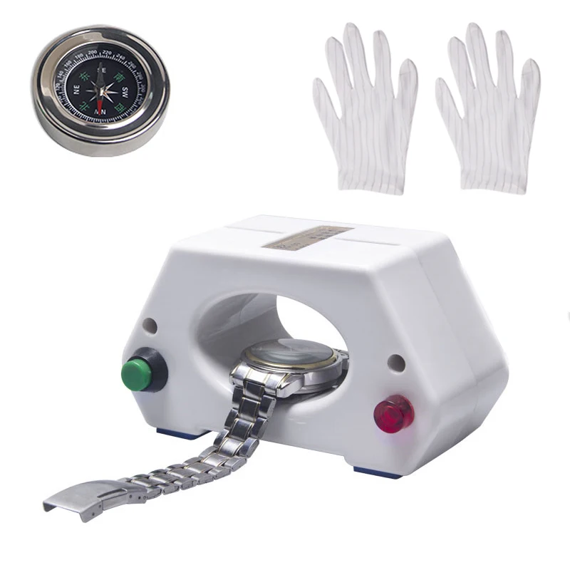 3PCS Professional Mechanical Wristwatch Demagnetizer Watch Demagnetizing Watch Repair Tool Adjust Watch Time Set