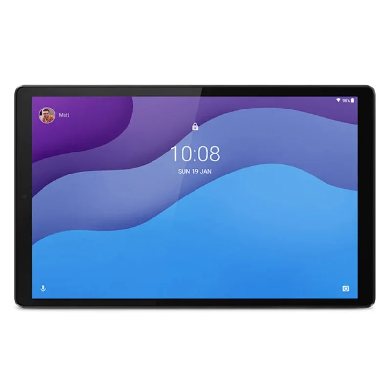 TB-X306NC Lenovo Tab M10 HD 2세대 10.1인치 4GB 64GB 스토리지 7000mAH 대용량 배터리 SIM 슬롯이 있는 Android 10 LTE 태블릿