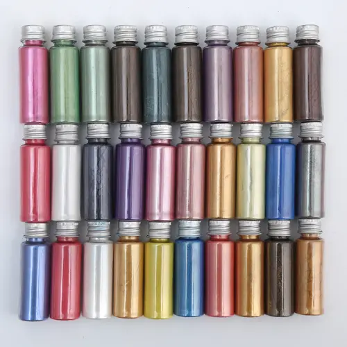126colors Natural Mica for Soap Colorful Pearlescent Powder Pigment Mica Nail Glitter Pearl Powder epoxy resin - Image 4