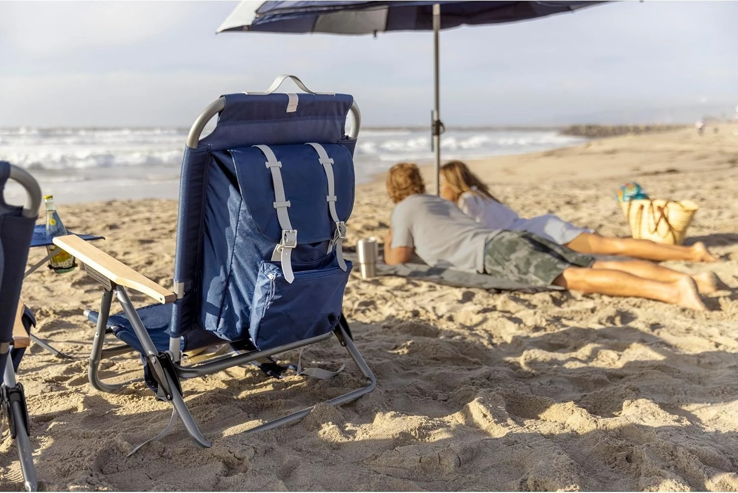 

Backpack Chair，3 reclining positions for multiple seating options
